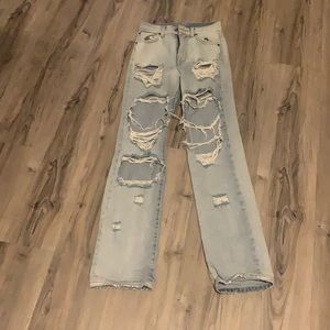 LF carmar jeans light wash size 24